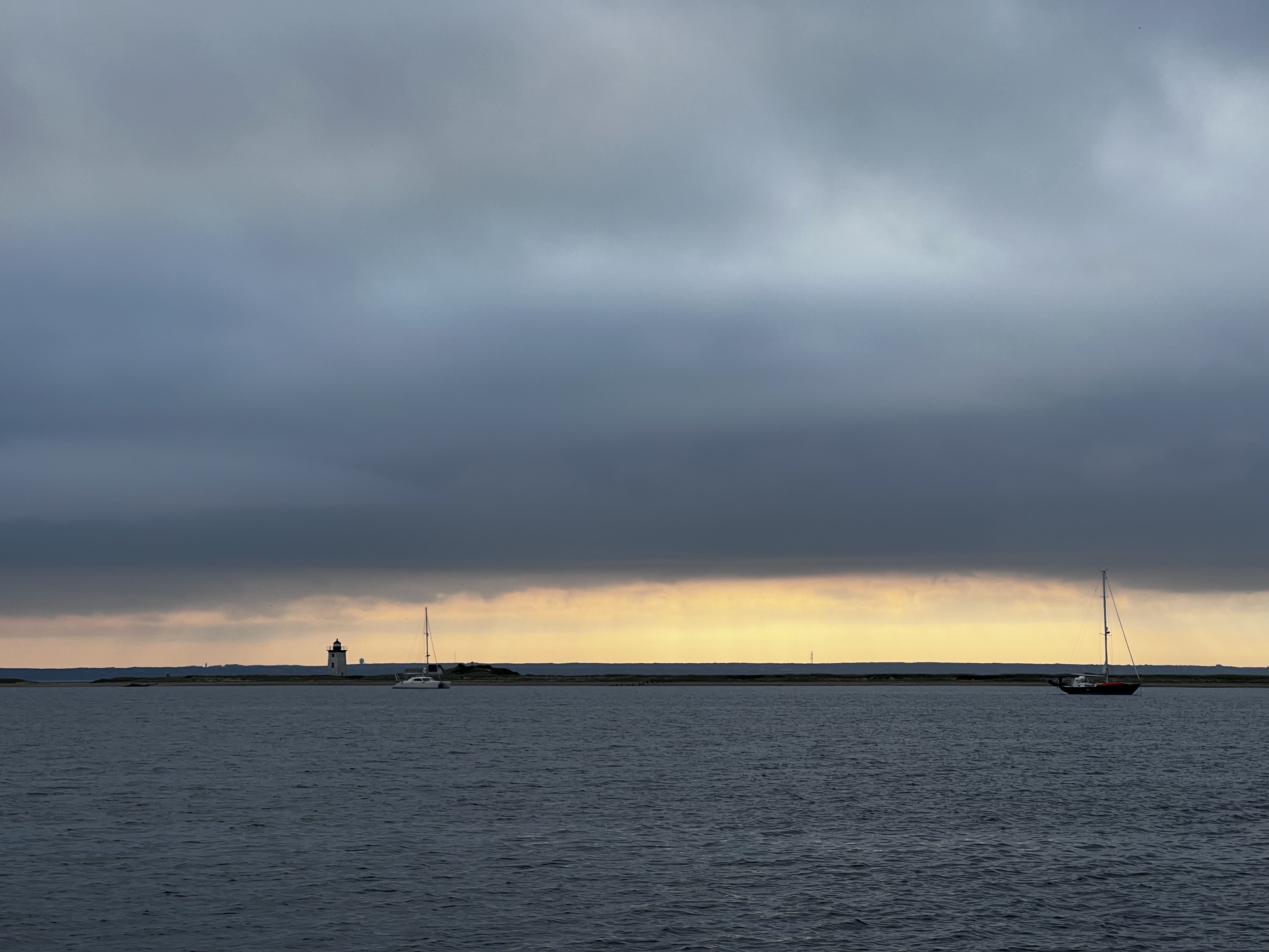 Sailing the shore of Massachusetts