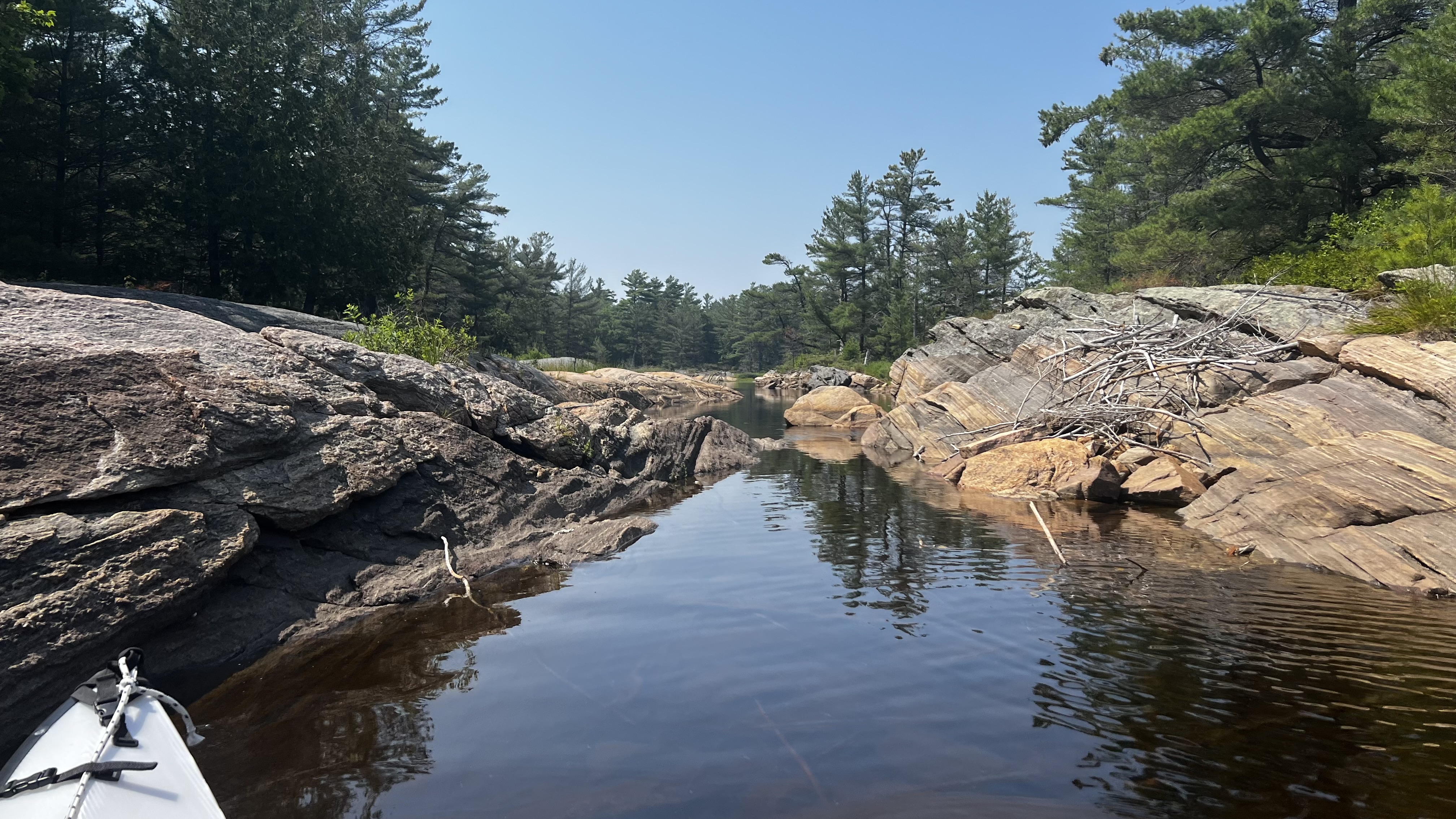 ...and plenty of channels to explore by kayak